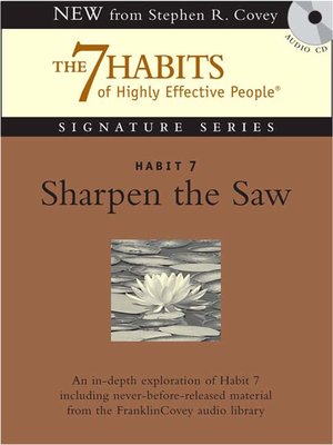 cover image of Habit 7 Sharpen the Saw